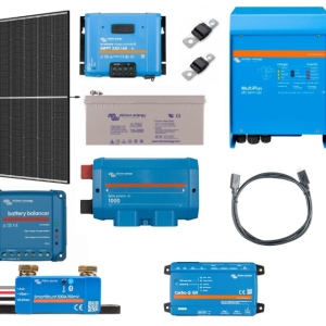 Sistem Fotovoltaic Victron Energy Off-grid 2400W stocare AGM