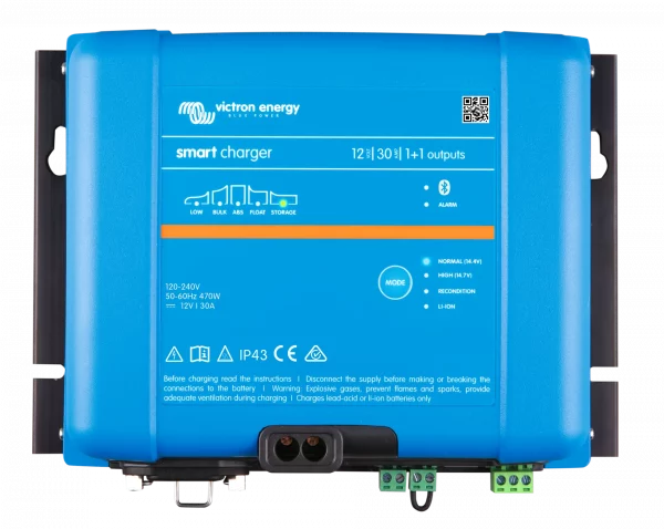 Incarcator de retea Victron Energy Phoenix Smart IP43 Charger 12/30 (1+1 iesiri) 120/240V