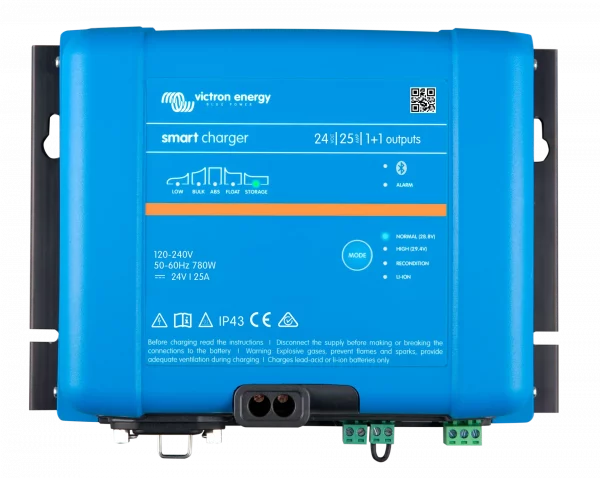 Incarcator de retea Victron Energy Phoenix Smart IP43 Charger 24/25 (1+1 iesiri) 120/240V
