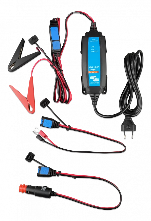 Incarcator de retea Victron Energy Blue Smart IP65 Charger 6V/12V-1.1 + DC connector - imagine 2