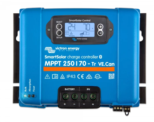 Incarcator solar 12V 24V 48V 70A Victron Energy SmartSolar MPPT 250/70-Tr-VE.Can